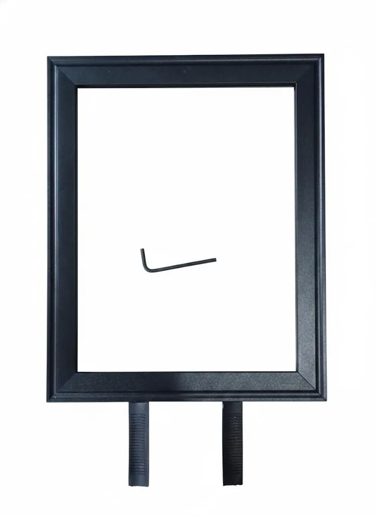 Adaptador para letrero con marco completo