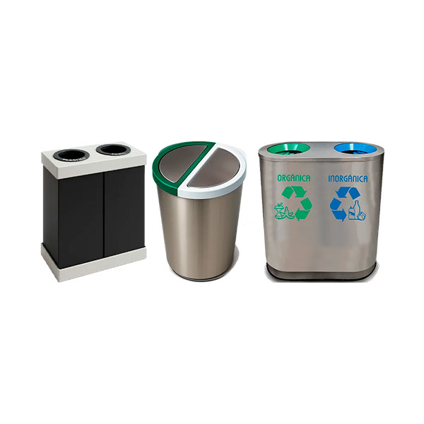 Categoría: Basureros de acero inoxidable ecológicos