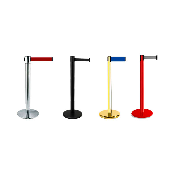 Categoría: Postes Unifila con Cinta Retráctil