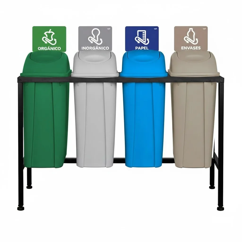 Centro de separación cuádruple de 42 litros