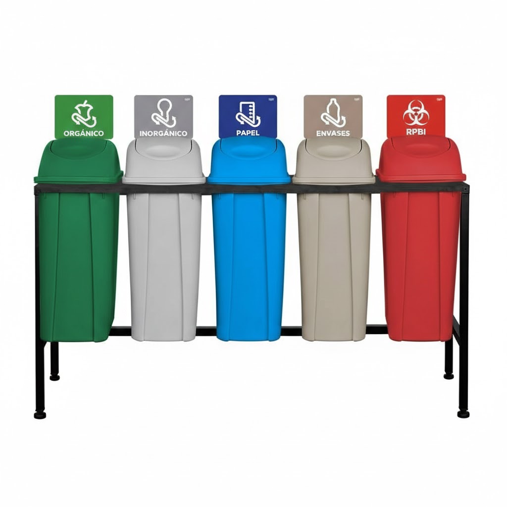 Centro de separación quíntuple de 42 litros