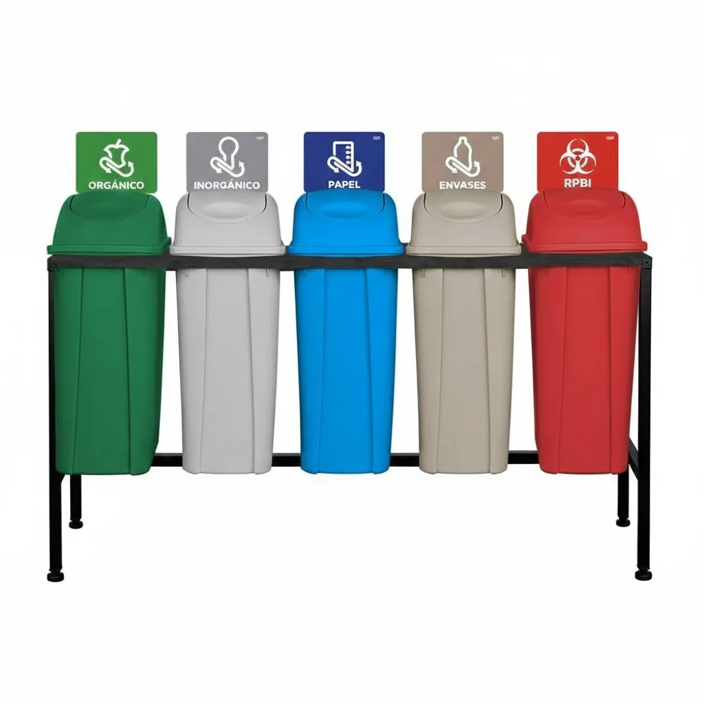 Centro de separación quíntuple de 42 litros