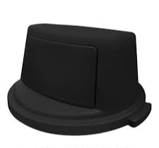 Tapa Tipo Compuerta para Contenedor TOFF de 120 litros